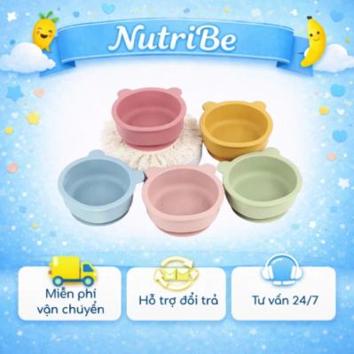 bát ăn dặm Nutribe
