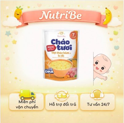 Cháo thịt thăn bằm bí đỏ – Món ăn dặm bổ dưỡng cho bé phát triển khỏe mạnh