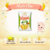Snack rau của NutriBe cho bé từ 12 tháng tuổi