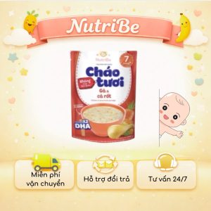 Cháo gà & cà rốt