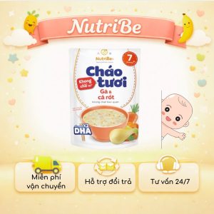 Cháo ăn dặm cho bé – Giải pháp dinh dưỡng an toàn từ Nutribe 1