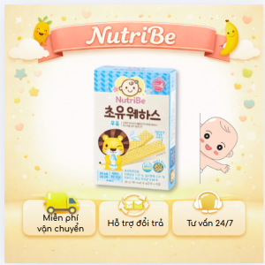 Bánh tan chảy NutriBe dành cho bé từ 6 tháng tuổi