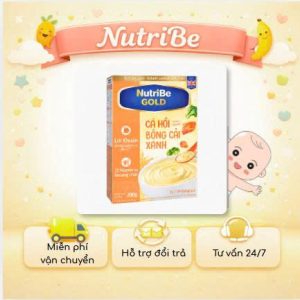 Bột ăn dặm cá hồi bông cải xanh